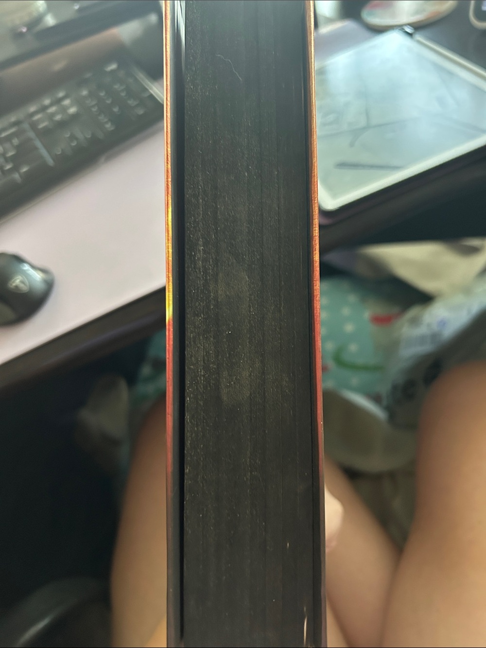 Iron Flame by Rebecca Yarros - Deluxe Edition Painted Edges Hardcover - Picture 2 of 4